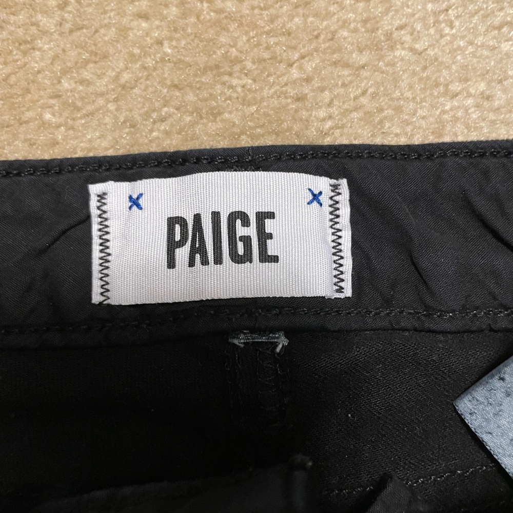 PAIGE Classic Black Trousers